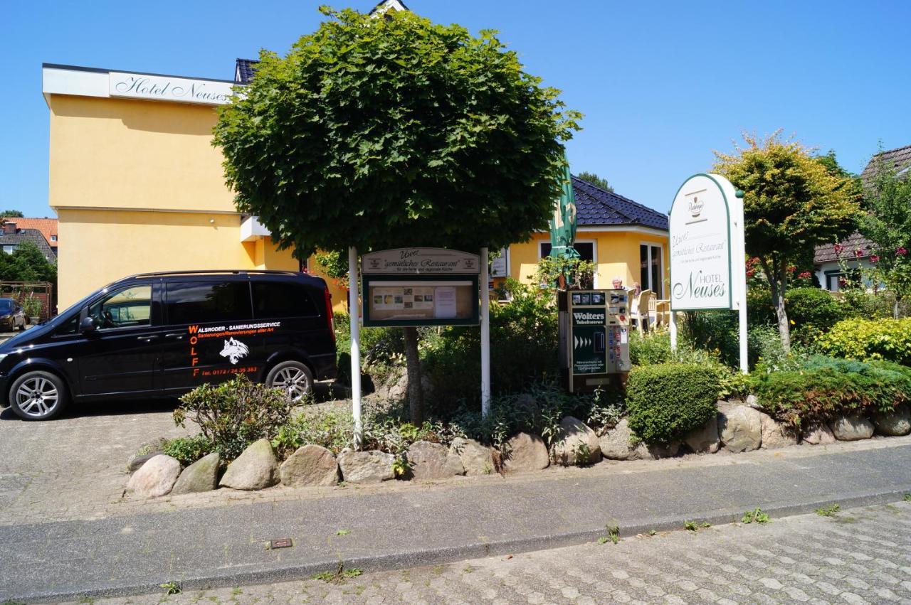 Hotel Neuses Cuxhaven Exterior foto